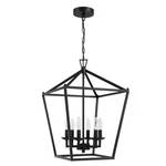 Faymart Lighting 6LIGHT Matte Black Pendant Ceiling Mount Fixture New. Price: $89.76.