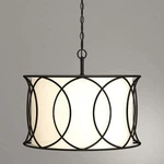 Canarm 3-LIGHT Chandelier, 20.5" X 17.5", Oil Rubbed Bronze Open. Price: $155.74.