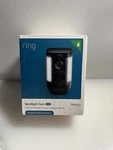 New Ring Battery-powered Spotlight Security Camera 3D Motion Detection -black. Price: $173.99.