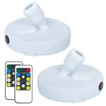 Hamvidne Wireless Led Spotlight, Battery Operated Picture 2 Pack, Pure White. Price: $31.70.