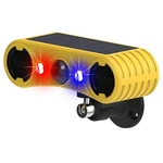 Hulppre Solar Outdoor Motion Sensor ALARM-13 Sounds Including Medium, Yellow New. Price: $34.99.