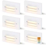 Cloudy Bay 5CCT 12V 4W Low Voltage Led Step Light With Horizontal White Open. Price: $64.99.