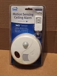 Sabre Motion Sensing Ceiling Alarm With 360 Degree Sensor Remote Control 120DB New. Price: $38.88.