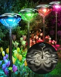 Sfv 6 Pack Solar Pathway Lights Outdoor, Multicolor Warm White Mode, Four-le... New. Price: $102.50.