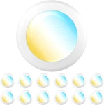 Sunco 12 Pack Led Disc Lights Ceiling 6 Inch, Flush Mount Disk Light, Recessed New. Price: $85.05.
