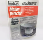 Brinkman Home Security Wireless Motion Detector New. Price: $8.95.