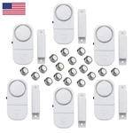 Alovexiong 6 Pack Wireless Security Window/door Alarm Magnetic Sensor New. Price: $21.95.