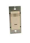 Leviton ODS10-IDT Decora 120/277V Wall Switch Occupancy Sensor Light Almond New. Price: $93.27.