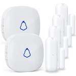 Door Chime, Wireless Open Contact Sensor Alarm With 500 Ft Range, 58 Chi... New. Price: $70.01.