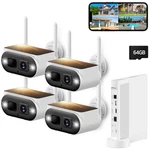 Toguard SC51 10CH 4MP Solar Wireless Security Camera System Outdoor With Nvr New. Price: $299.99.