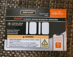 Defiant Home Security 2 Pack Door/window Sensors Hubspace Alarm New. Price: $24.00.