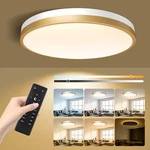 Dimmable 13" Ceiling With Remote, Adjustable Led Night Light, White Gold New. Price: $69.99.