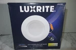 Luxrite 5-6" Inch 14W Led Downlight Recessed Round Color Cct Dimmable Can Trim New. Price: $14.95.