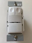 Pass & Seymour WSP201-W Pir Occupancy Sensor Wall Switch, 800/1200W Open. Price: $19.11.