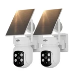 2PCS Hiseeu Wifi Solar Battery Outdoor 4MP Wireless Security Camera 2-WAY Audio New. Price: $69.99.