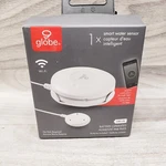 Globe Electric Wi-fi Smart Water Leak Detector Sensor, No Hub Required, Battery New. Price: $11.99.