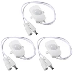 3PCS Dc 5V-24V 5A Pir Sensor Led Motion Switch,body Infrared Sensing Cont New. Price: $27.69.