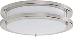 F9913-80-1-4K Led Flush Mount 12-INCH Lighting Fixture, Dimmable Option Brig New. Price: $51.35.