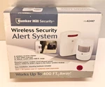 Bunker Hill Wireless Security Alert System Item 62447 New Open Box 400FT Range. Price: $19.99.