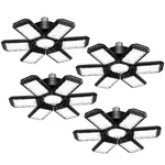 Audles Led Garage Light, 20000LM 6500K Standard 200W-4PACK, Black New. Price: $89.59.