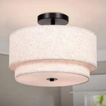 Frideko Home 3 Light Semi Flush Mount Ceiling Modern Close To L... New. Price: $87.08.