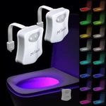 Toilet Bowl Night Light - Unique Cool Gadget With Motion Sensors & Multi Color New. Price: $14.49.