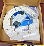 Lot Of 11 - 12W 5730 Smd Led Panel Ceiling Light Fixtures Circle Annular Round New. Price: $15.00.