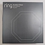 Ring Alarm Outdoor Siren Z-wave Plus 100DB Works Brand New Sealed. Price: $133.07.