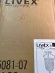 Livex Lighting 5081-07 Jefferson 3 Semi-flush Ceiling Fixture Bronze Used. Price: $202.99.