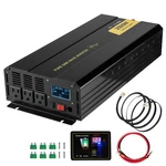 Pure Sine Wave Inverter, 2500 Watt Power Dc 12V To Ac 120V Car. Price: $189.59.