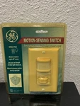 New Ge Wide Angle Motion Sensing Wall Switch PIR61-7M. Price: $22.50.