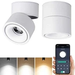 Yodaba Smart Led Dimmable Ceiling Spotlight - 360 Adjustable Indoor Surface M... New. Price: $40.98.