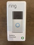 Ring Battery Doorbell Hd Video Satin Nickel Wi-fi Works With Alexa- New Box. Price: $49.99.