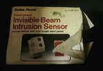 Nib Vintage Radio Shack Pulsed Infrared Invisible Beam Intrusion Sensor 49-551A Open. Price: $25.00.