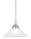 Design House Millbridge Traditional 1LIGHT Satin Nickel Swag Light. Open. Price: $19.99.