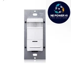 Leviton ODS10-IDW Occupancy Sensor Pir Wall Switch, 2100SF, 120-277V White New. Price: $29.99.