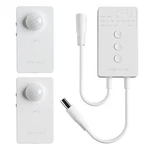 Rayzeek Wireless Motion Sensor Controller Kit-no Wiring Mini Pir Switch New. Price: $38.95.
