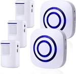 Motion Sensor Alarm,wireless Driveway 2 Receiver And 3 Pir New. Price: $61.35.
