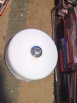 Kira Home Walker 20" Large Mid-century Modern 3-LIGHT Flush Mount Ceiling Light, Used. Price: $69.99.