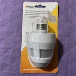 Woods 360-DEGREE Motion Activated Light Socket Control 50065 120 Vac, 75W White New. Price: $18.95.