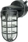 Woods L1706 Vandal Resistant Security Light W/ Wall Mount, Hammered Black Finish Used. Price: $23.99.