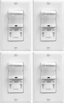 In-wall Pir Motion Sensor Switch, 4 Pack, 500W, Neutral Wire Required New. Price: $70.99.