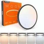 Taloya 12" Led Ceiling Light Black 20W Flush Mount 5CCT Fixture New. Price: $25.86.