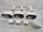 3X Arlo Motion Alert Security Smart Light Model AL1101 + Battery & Bridge Read Used. Price: $59.00.