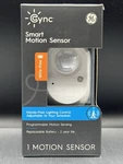 New Ge Cync Smart Motion Sensor Controls Lights Bulb White #3341. Price: $21.99.