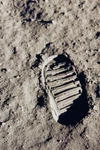 Apollo 11 Moon Landing Buzz Aldrins Footprint Wall Art Home - Poster 20"X30" New. Price: $23.99.