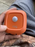 Ring Jobsite Security Motion Sensor Model 55M158 Orange Used Works A-5. Price: $14.99.