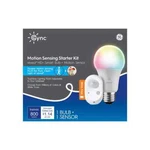 Cync Smart Light Bundle 9.5 Watt Led Bulb + Motion Sensor New. Price: $14.99.
