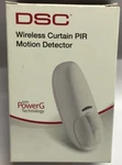Dsc PG9924 Powerg Wireless Curtain Pir Motion Detector 7290105406170 - New Open. Price: $59.99.