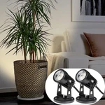 Sunvie 2 Pack Led Spot Indoor For Plants Uplights Lamp Accent Lighting De New. Price: $38.87.